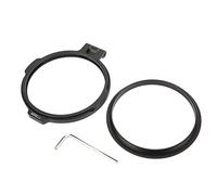 Pongnas Kit de Filtre Photographique, Adaptateur d'Adaptateur de Montage d'objectif avec Alliage en Aluminium Haute Performance pour Zoom Grand Angle (77 mm)