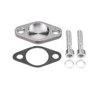 Pongnas Kit de Plaque de Bloc de Joint de Plaque D'obturation de Vanne EGR en Acier Inoxydable pour E53 E38 E39 E46 X5 avec Joint et Vis