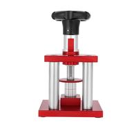 Pongnas Kit D'outils de Presse de Montre Professionnel avec 20 Matrices, Type de Vis, Lunette en Précise, Couvercle Arrière de Montre, Réparation de Pressage pour Horlogers, Acier