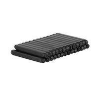 Pongnas Kit d'outils de Tampon Métallique en Acier au Carbone, Chiffres et Lettres de 3mm, Poinçon avec étui de Rangement pour l'artisanat (métal)