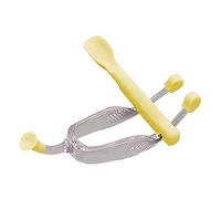 Pongnas Kit D'outils pour Lentilles de Contact, Pincettes Multifonctions avec Capuchons en Silicone et Cuillère Souple pour un Retrait Sûr de L'insertion, Format Voyage (YELLOW)