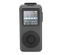 Pongnas Lecteur MP3 Portable 32 Go avec Enregistreur Vocal à Réduction de Bruit AI et Lecteur de Livres électroniques pour la Course, Le Cyclisme, la Randonnée avec écouteurs à Pince (32GB)