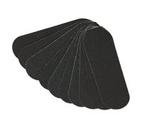 Pongnas Lot de 10 Recharges de Tampons pour Lime à Pieds, pour L'élimination des Callosités, des Cors et des crevasses. Compatible avec les Limes à Pieds Professionnelles en Acier