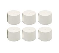 Pongnas Lot de 6 Bandes Antidérapantes pour Raquette de Tennis de qualité Supérieure - Givré - Surgrip Antidérapant et Absorbant la Transpiration pour Raquettes et Accessoires de Sport - Idéal pour