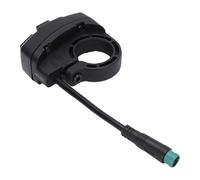 Pongnas M5 Bouton de Commutation Multifonction pour Scooter électrique - Commande de Virage à Klaxon Lumineux 3 Pouces pour Guidon, Boîtier ABS, Indice IP65, Remplacement Plug-and-Play