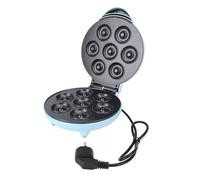 Pongnas Machine à Beignets électrique à 7 Trous avec Chauffage Rapide et Contrôle de la Température de 1 200 W - Machine à Beignets en Aluminium Antiadhésif pour la Cuisson à la Maison, Taille