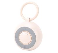 Pongnas Machine à Bruit Blanc avec Veilleuse Douce, 15 Sons Apaisants, 2 Niveaux de luminosité, Minuterie et Design Portable pour bébé, Enfants, Voyage (WHITE)