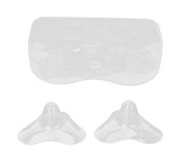Pongnas Mamelon, Protecteur de Mamelon en Silicone Souple pour L'alimentation, avec un Matériau de qualité Alimentaire, pour Petits Mamelons Plats Inversés et Mamelons Douloureux