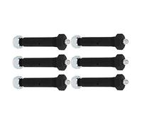 Pongnas Manille à Ressort pour Essieu de Remorque, Mise à Niveau Robuste pour Essieux 2000 3500 5200 6000 7000