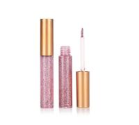 Pongnas Maquillage pour les Yeux Métallique Brillant Liquide pailleté pour le Look