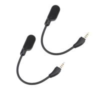Pongnas Microphone de Remplacement III, 2-Pack Détachable 3,5mm,