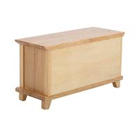 Pongnas Mini Meubles en Bois, Librairie Miniature Décoratio Enfants Miniature Maison de Maison de Maison de Poupée Meuble de Maison de Poupée étagère Disposition de Bricolage (Couleur du Bois)