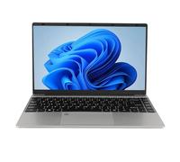 Pongnas Ordinateur Portable Full HD 14,1 Pouces, Quad Core pour Celeron N5105, 12 Go de RAM, Plusieurs Ports avec pour Ordinateur Portable Ultra Fin1 OS, ABS, IPS, Léger (Prise UE