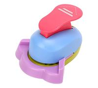 Pongnas Outil de Bricolage Multifonctionnel pour la Fabrication de Cartes et le Scrapbooking, Poinçon Circulaire Facile avec du Métal (Le coin droit)