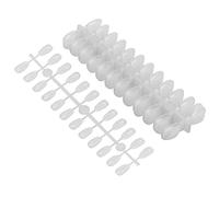 Pongnas Outil de Manucure de Carte de Couleur D'ongle de 240 Pièces, Durable, Facile pour les Débutants à Pratiquer la Peinture et la Gravure, pour un Usage Professionnel (clair)