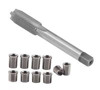 Pongnas Outil de Réparation de Filetage, Kit de Cylindre D'alésoir Universel Professionnel avec Robinet M10x1.0 et M12x1.0, pour Moteurs à, Générateurs et Moteurs