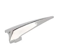 Pongnas Outil de Séparation des Doigts, Sélecteur de Tresse de Point de Cheveux Durable en Alliage, Efficace et Pratique pour les Extensions de Perruques, Tresses Dreadlocks, avec (SILVER)