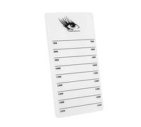 Pongnas Outils D'extension de Faux Cils, Transparent, Lisse, Artisanat, Aide à L'arrangement pour la Maison et le Salon, en Acrylique, 1 Pièce