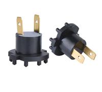 Pongnas Paire de Supports D'ampoule de Douille de Phare de Haute qualité pour 3 5