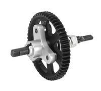 Pongnas Pantoufle Différentielle Haute Performance 54T pour Voitures Slash 4x4, Rustler et Autres Voitures RC (Silver)