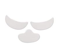 Pongnas Patch Anti-rides en Silicone, Réutilisable, Lifting de la Peau, Lavable, pour le Front, les Yeux, le Visage, le Menton, Ensemble de 4 Pièces