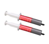 Pongnas Pâte Thermique Haute Performance, Graisse de Silicone pour Système de Refroidissement CPU GPU, Conception de Seringue à Application Facile, 2 Pièces