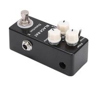 Pongnas Pédale de Guitare à Distorsion Polyvalente avec Interrupteur True Bypass - Accessoire d'effet électrique Compact pour Guitaristes