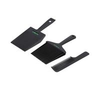 Pongnas Peigne de Nivellement à Angle Plat avec Guide de Niveau, Outils de Coiffure Professionnels pour Hommes, Coupe de Cheveux, Ensemble de 3 Pièces en Plastique ABS et Nylon Composite (Ensemble 3