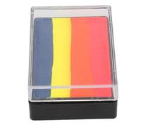 Pongnas Peinture pour le Visage Split Cake Palette de Peinture pour le Visage et le Corps Couleurs Vives à Base D'eau Facile à Laver 1,1 Oz avec qualité Cosmétique Sûre pour Halloween (24)