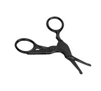 Pongnas Petites Ciseaux de Garniture, Poils de Nez, Sourcils, Ciseaux de Coupe des Cils pour les Poils du (Ciseaux de pointe arrondis en forme de grue)