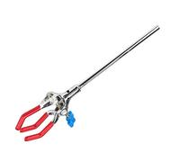 Pongnas Pince à Trois Mâchoires en Alliage de Zinc de Haute qualité, pour Flacon de Laboratoire et Support de Condenseur, Conception pour Support de Cornue (58MM)