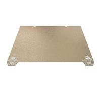 Pongnas Plaque de Construction PEI PET Lit D' 3D Surface PEI Texturée Surface PET Lisse Ressort Magnétique Plate-forme Flexible en Acier Compatible avec Ender 3 S1 Ender (2)