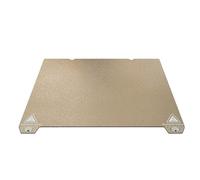 Pongnas Plaque de Construction PEI PET Lit D' 3D Surface PEI Texturée Surface PET Lisse Ressort Magnétique Plate-forme Flexible en Acier Compatible avec Ender 3 S1 Ender (1)