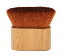 Pongnas Plumeau de Coiffure Antistatique en Bois, Poils Doux, Prise Confortable, Brosse de Balayage des Cheveux, Balayeuse en Bois Massif avec Poils Fins, Convient pour la Maison et le