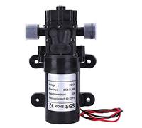 Pongnas Pompe à Eau RV, Pompe de Booster de Pression d'eau Mini Auto - Amorçage DC12V FL3210H-80W de Diaphragme de Débit de Dos 1/2 dans la Prise d' Droite