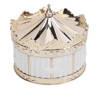 Pongnas Poudre Libre Fixante, Poudre de Maquillage Ultra Fine pour un Fini Mat Longue Durée, avec un Design en Relief 3D pour un Look Délicat et Rafraîchissant, 15 G Blanc