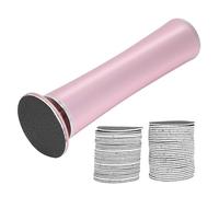 Pongnas Râpe électrique pour Callosités des Pieds, Design Ergonomique avec Disques Abrasifs à Gros et Fin Grain pour éliminer les Peaux Mortes, Vitesse de 1000 Tr/min, 60 (Prise européenne 110~240 V)