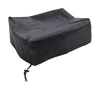 Pongnas Record de Poussière Turton Record Player Protector Cover Record Player Couvre Oxford Tissu 18.0x14.0x6.75 Pouces avec Conception Légère pour la Plupart