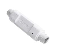 Pongnas Répéteur Ethernet Extérieur D'extension POE, 1000Mbps, Norme IEEE 802.3af/at avec ABS pour Caméras Longue Distance, Sonnettes