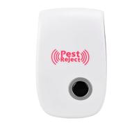 Pongnas Répulsif Antiparasitaire à Ultrasons, Répulsif électronique Contre Les Cafards avec Technologie Ultrasonique Avancée pour Les Maisons, Les Hôtels, Les Supermarchés, Les Entrepôts, (Prise UE)