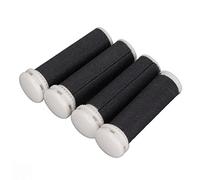 Pongnas Rouleau de Remplacement pour Lime à Pied, 4 Pièces Têtes de Rouleau de Pédicure Extra Grossières pour Enlever les Callosités de la Peau Morte, avec Matériau Lavable pour Lime à
