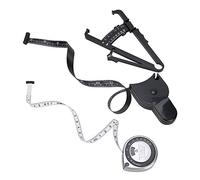 Pongnas Ruban à IMC, Pied à Coulisse de Graisse Corporelle et Ruban à avec Rétraction Automatique pour Hommes et Femmes, Règle en Plastique PVC pour la Cir