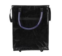 Pongnas Sac D'épicerie Réutilisable sur Roues 2 en 1 Chariot D'achat à Roues 2 en 1 avec Tissu Polyester Imperméable Grande capacité 31,1 X 16,5 Pouces pour Les Voyages D'épicerie