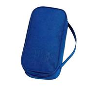 Pongnas Sac D'urgence Portable, Pochette de Premiers Secours Compacte, Petit Rangement de Soins à Compartiments Multiples en Toile Oxford, avec Bandoulière pour Maison, école, Voyage, (Grand Bleu)
