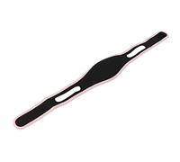 Pongnas Sangle Anti-ronflement Ceinture de Soutien de Mâchoire Solution Réglable et Confortable de qualité Supérieure pour Aide au Sommeil Nocturne Noir 1,4 X 60 X 9,4 Cm 1 Paquet