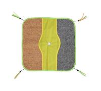 Pongnas Scratcher de Chat, Gratteurs de Chat pour Intérieurs Gratte-pavé Horizontal Cat Sol Grattant Tapis avec des Cordes de de Sisal pour Les Intérieurs Broyant Les Ongles, Les Ongles,