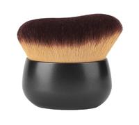 Pongnas Self Tanner Brush, GRANDE MADEAU MALAGE MULTIFUTIONNEMENT Applicateur D'auto-bronzage pour le Visage et le Corps (BLACK)