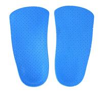 Pongnas Semelles Orthopédiques, Semelles Intérieures Respirantes de Soutien de la Voûte Plantaire en EVA pour Soulager la Douleur du Pied, avec Plusieurs Trous pour les Pieds Plats, les (M)