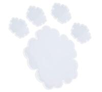 Pongnas Silicone Moule Coaster, Fleurs Coaster Silicone Moule de Coastre de Fleurs pour Faire des Fournitures de Ménages sur Plateau de Fruits Présents