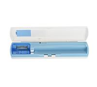 Pongnas Stérilisateur de Brosse à Dents Portable, Tue 99,9% des Odeurs de Bactéries en 5 Minutes avec Tube de Lumière Longue Durée, pour Brosses à Dents électriques Manuelles, Voyage